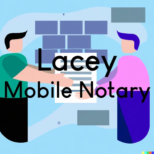 Lacey, WA Mobile Notary Signing Agents in zip code area 98509