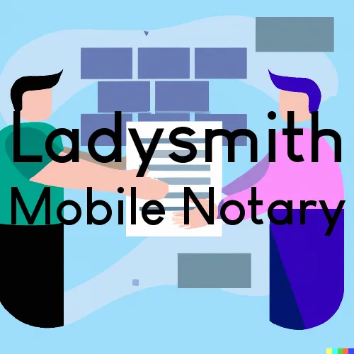 Ladysmith, VA Mobile Notary and Traveling Signing Services 