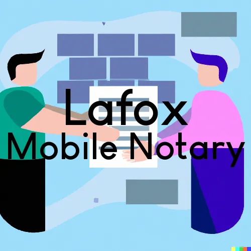Lafox, IL Traveling Notary Services