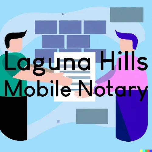 Laguna Hills, CA Mobile Notary Signing Agents in zip code area 92637