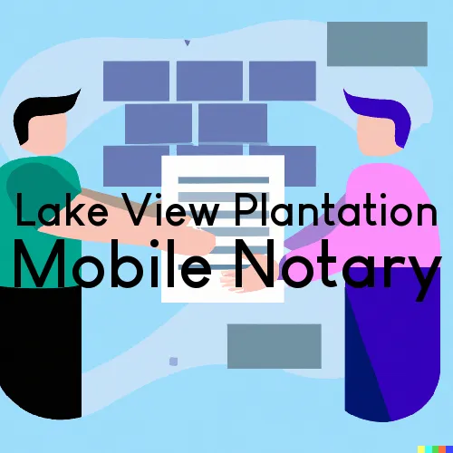 Traveling Notary in Lake View Plantation, ME