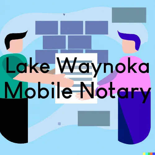 Traveling Notary in Lake Waynoka, OH