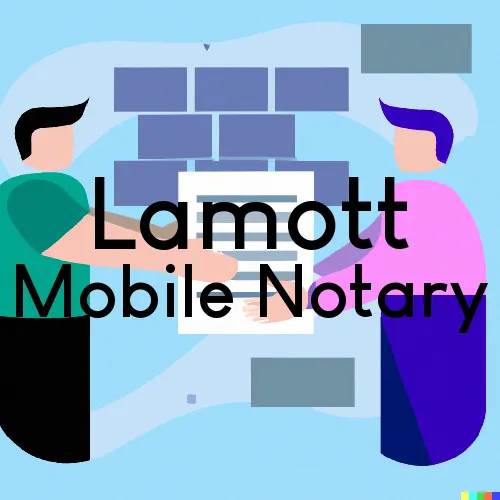 Traveling Notary in Lamott, PA
