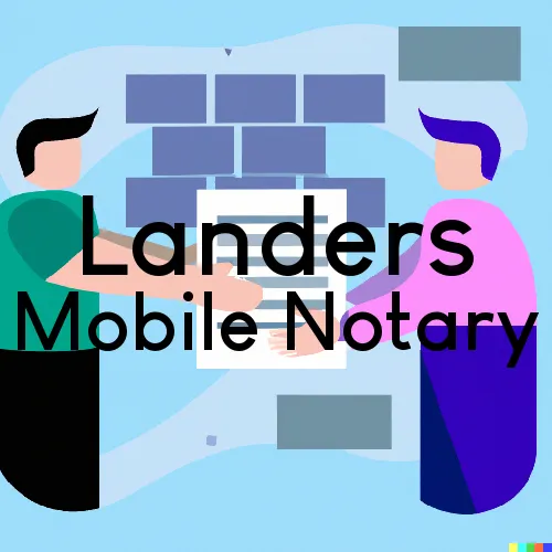Traveling Notary in Landers, CA