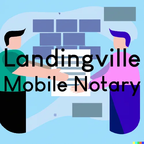 Landingville, PA Mobile Notary and Signing Agent, “U.S. LSS“ 