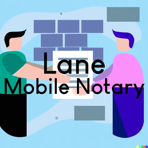 Lane, KS Mobile Notary and Signing Agent, “Gotcha Good“ 