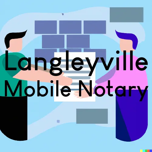 Langleyville, Illinois Mobile Notary