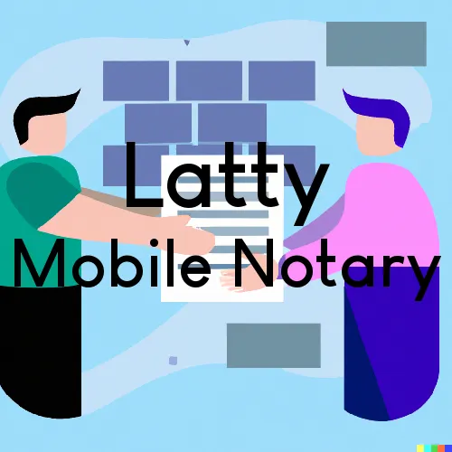 Latty, OH Traveling Notary Services