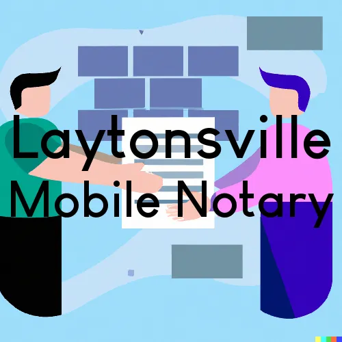 Laytonsville, MD Traveling Notary, “Gotcha Good“ 