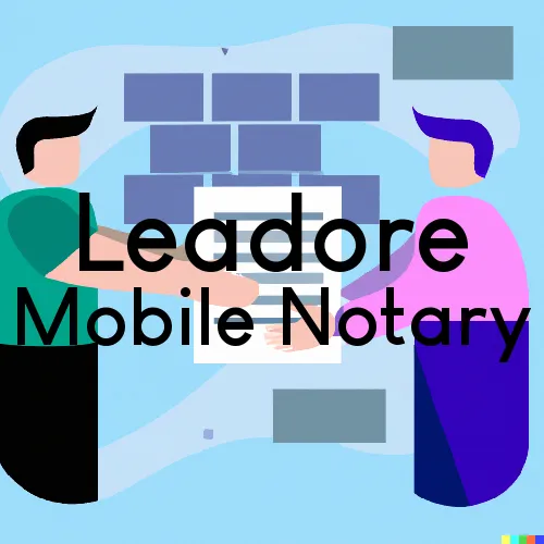 Leadore, ID Mobile Notary and Signing Agent, “Gotcha Good“ 