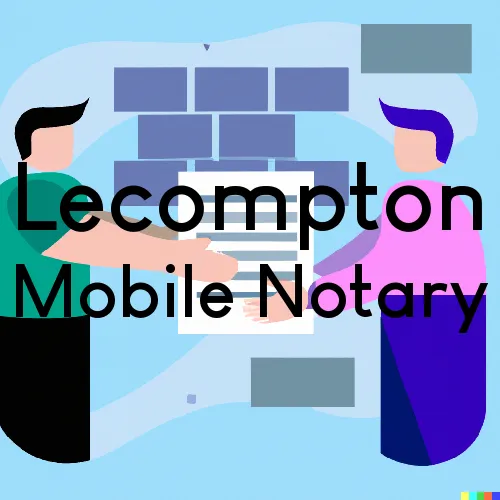 Lecompton, KS Mobile Notary and Traveling Signing Services 