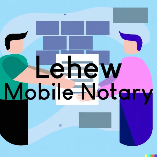 Lehew, WV Mobile Notary and Traveling Signing Services 
