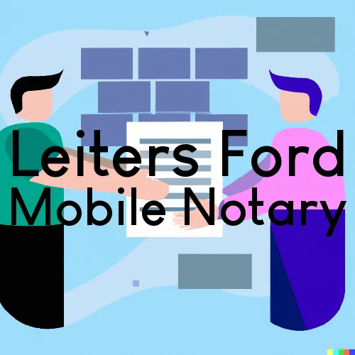 Leiters Ford, IN Mobile Notary and Signing Agent, “Gotcha Good“ 