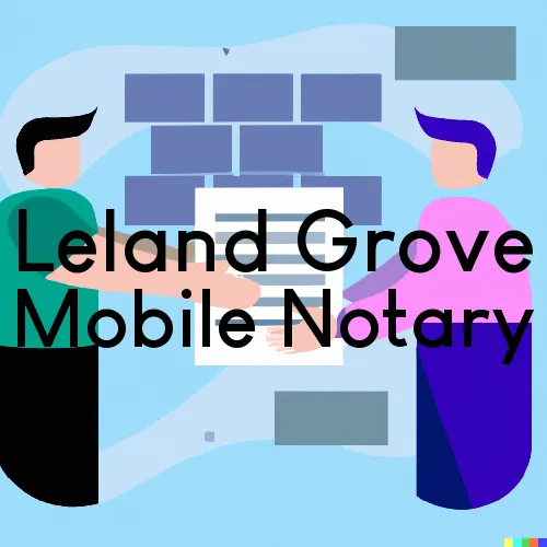 Leland Grove, Illinois Mobile Notary