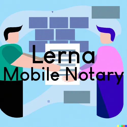 Lerna, Illinois Online Notary Services