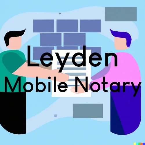 Traveling Notary in Leyden, MA
