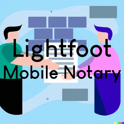 Lightfoot, VA Mobile Notary and Signing Agent, “Benny's On Time Notary“ 