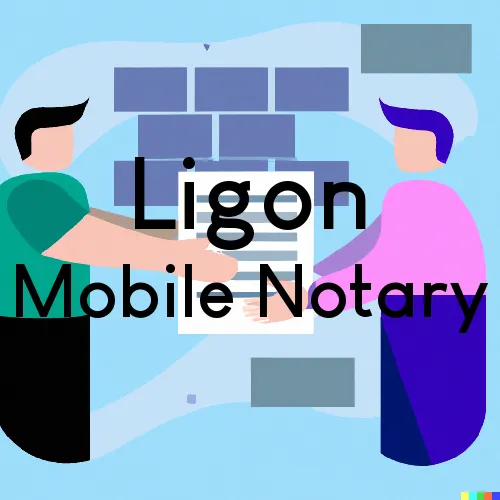 Ligon, KY Traveling Notary, “Best Services“ 