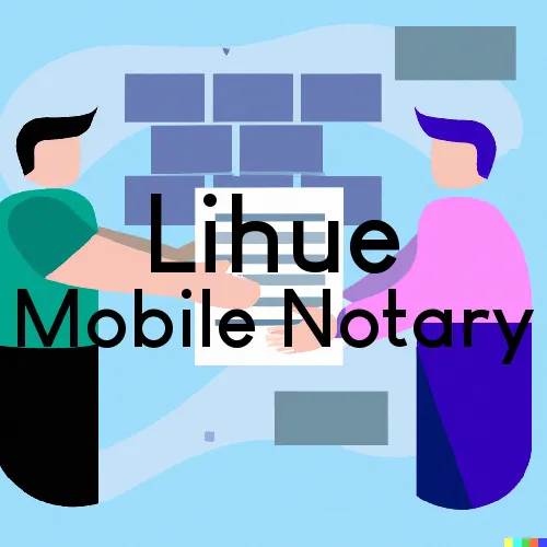 Lihue, HI Mobile Notary and Signing Agent, “Happy's Signing Services“ 