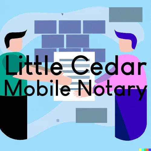 Little Cedar, Iowa Traveling Notaries