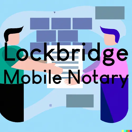 Lockbridge, WV Mobile Notary Signing Agents in zip code area 25976