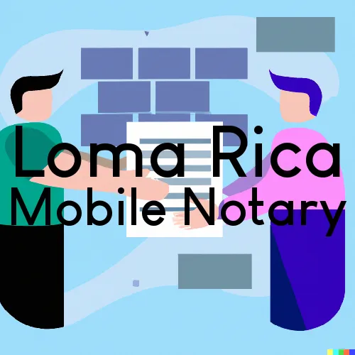 Loma Rica, CA Mobile Notary Signing Agents in zip code area 95901