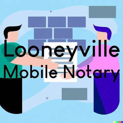 Traveling Notary in Looneyville, WV