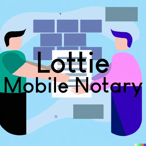 Traveling Notary in Lottie, LA
