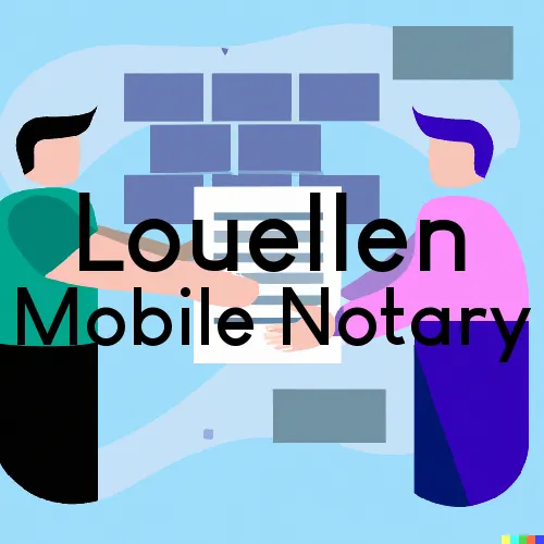Louellen, KY Mobile Notary and Signing Agent, “U.S. LSS“ 