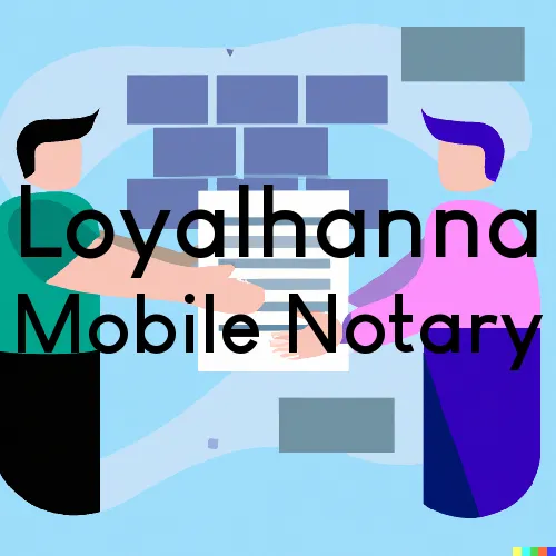 Loyalhanna, PA Mobile Notary Signing Agents in zip code area 15681