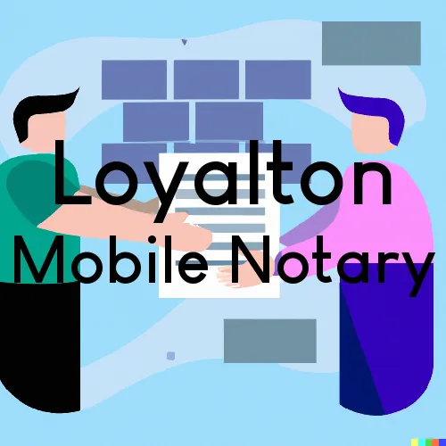 Loyalton, CA Mobile Notary and Traveling Signing Services 