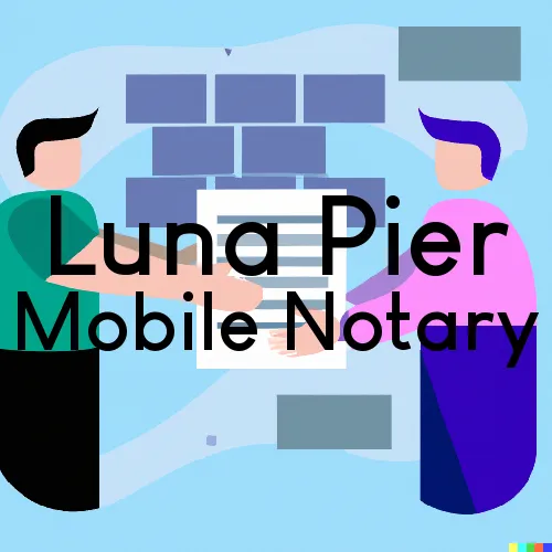 Traveling Notary in Luna Pier, MI