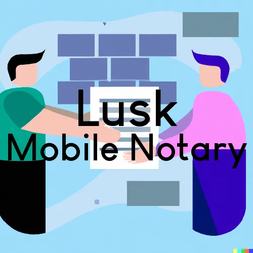Traveling Notary in Lusk, WY