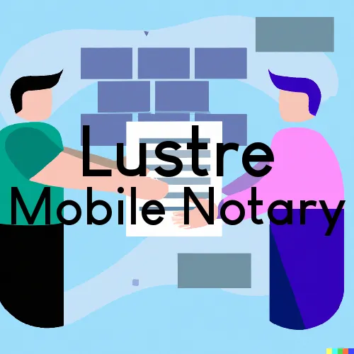Lustre, MT Mobile Notary Signing Agents in zip code area 59225
