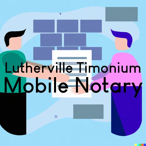 Traveling Notary in Lutherville Timonium, MD
