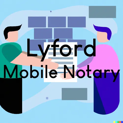 Lyford, TX Mobile Notary and Traveling Signing Services 