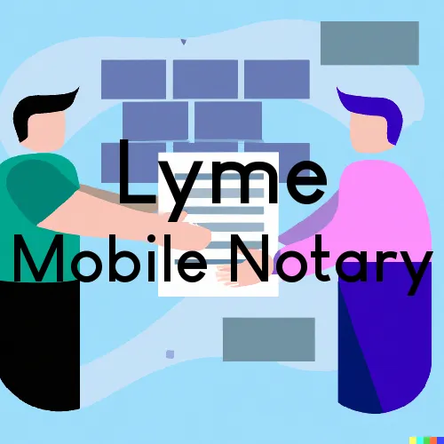 Lyme, NH Mobile Notary and Traveling Signing Services 