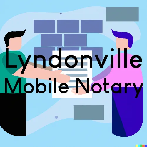 Lyndonville, NY Mobile Notary and Traveling Signing Services 