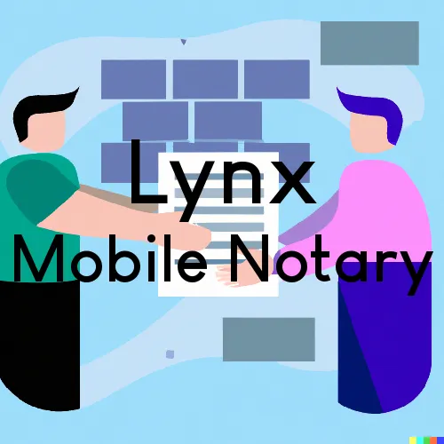 Lynx, OH Mobile Notary Signing Agents in zip code area 45650