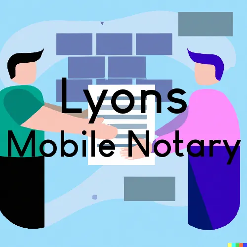 Traveling Notary in Lyons, GA