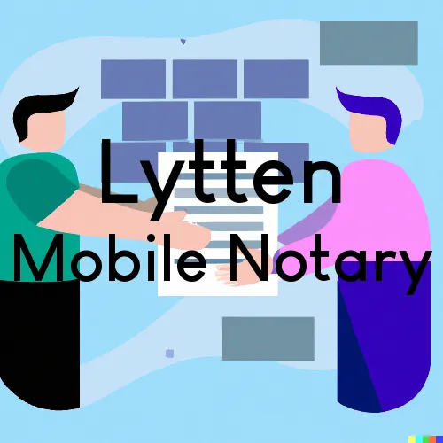 Traveling Notary in Lytten, KY