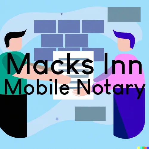 Traveling Notary in Macks Inn, ID
