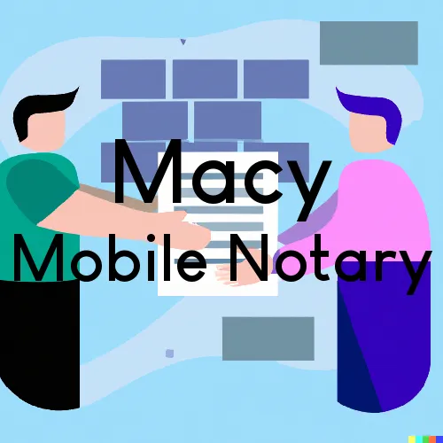 Traveling Notary in Macy, NE