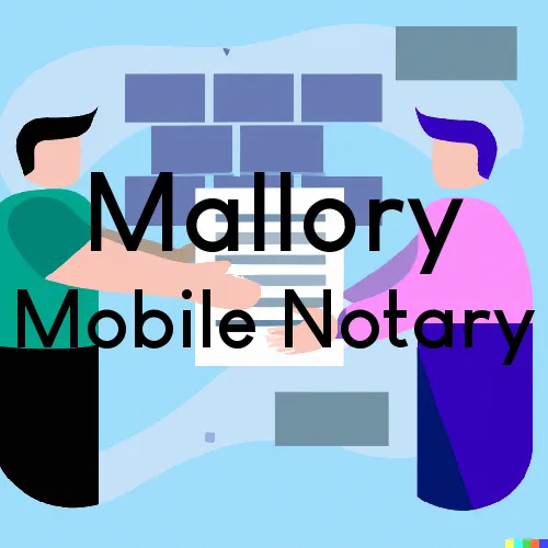 Mallory, WV Mobile Notary and Traveling Signing Services 