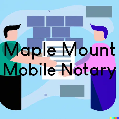 Maple Mount, KY Traveling Notary Services