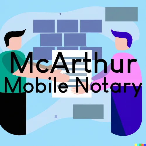 McArthur, California Traveling Notaries
