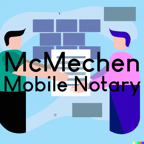 McMechen, WV Traveling Notary Services