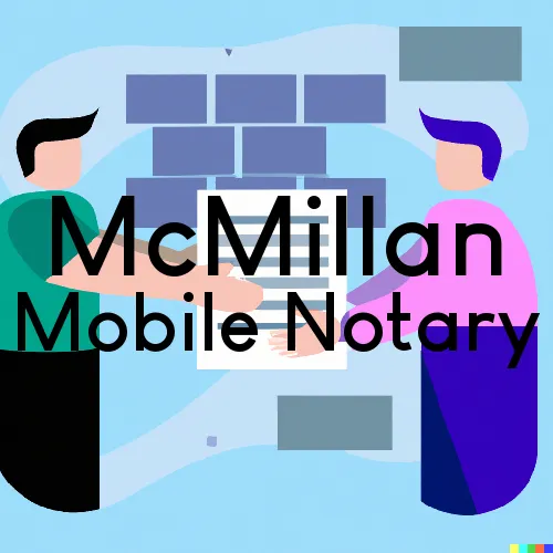Traveling Notary in McMillan, MI