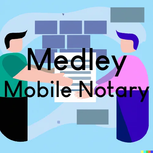 Traveling Notary in Medley, WV