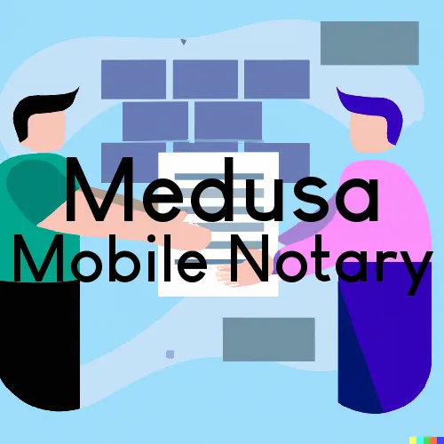 Medusa, NY Traveling Notary Services